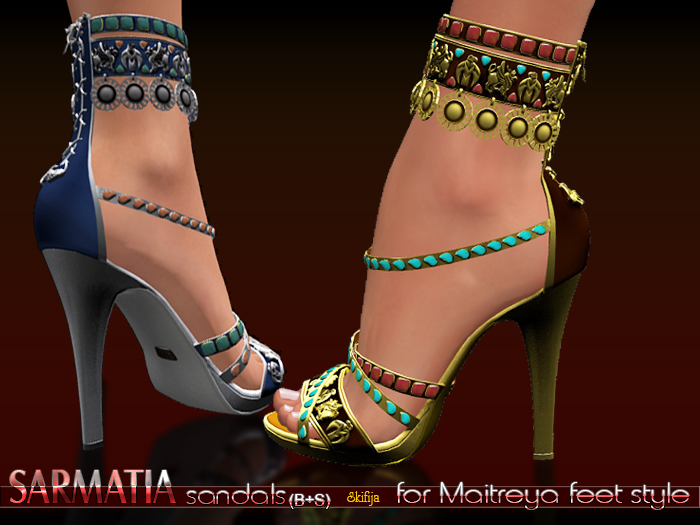 Sarmatia sandals for Maitreya